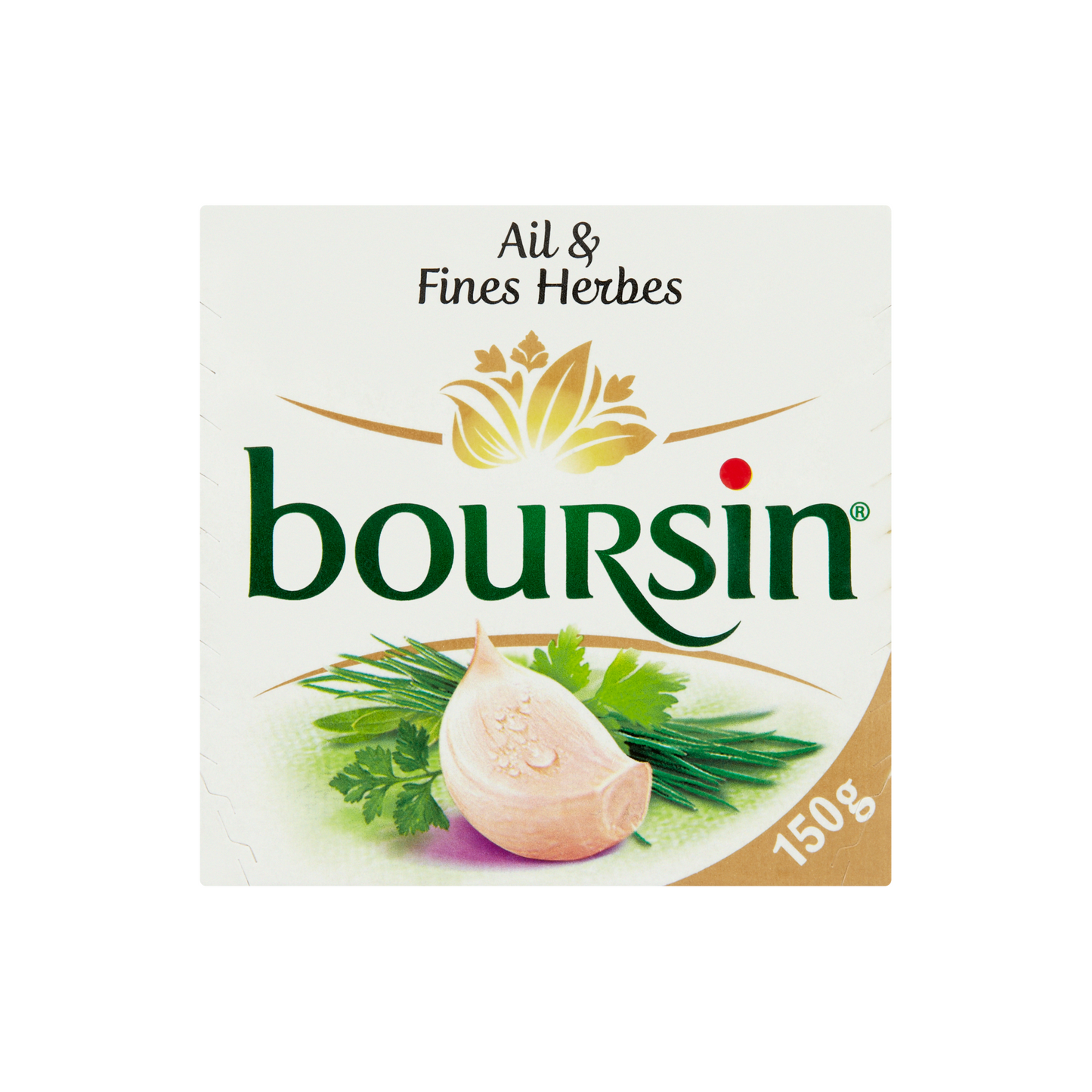 Boursin fokhagymás & fűszeres lágy sajt 150 g