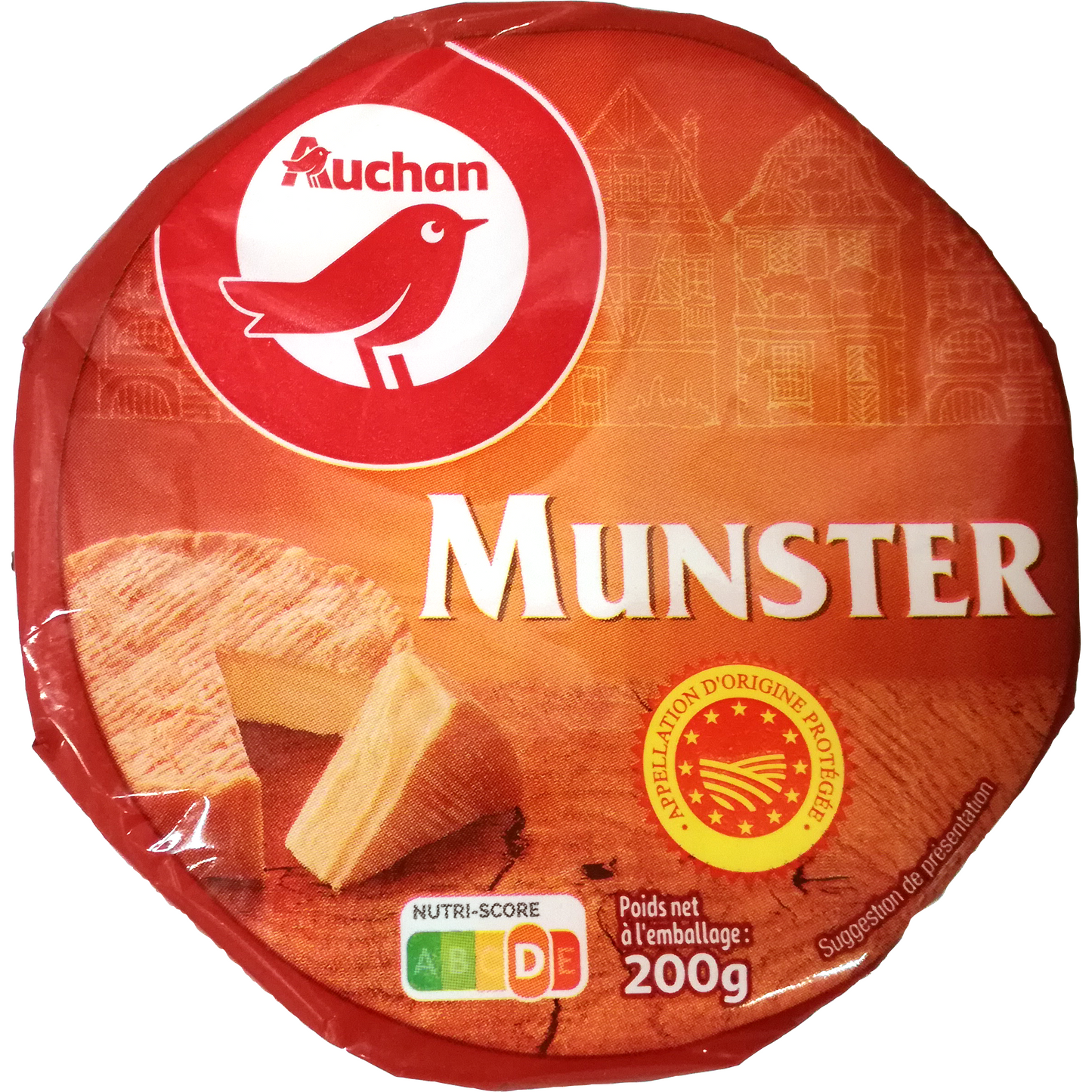 Auchan Kedvenc Munster sajt 200 g