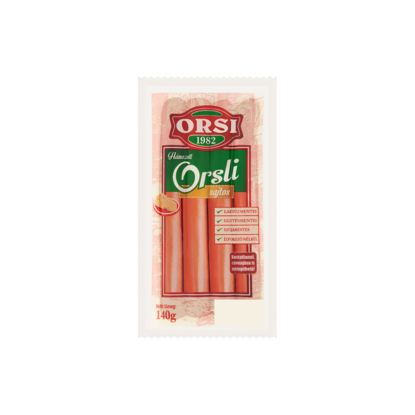 Orsi hámozott sajtos orsli 140 g