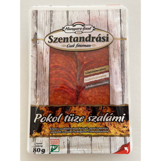 Szentandrási Pokol Tüze szeletelt szalámi 80 g
