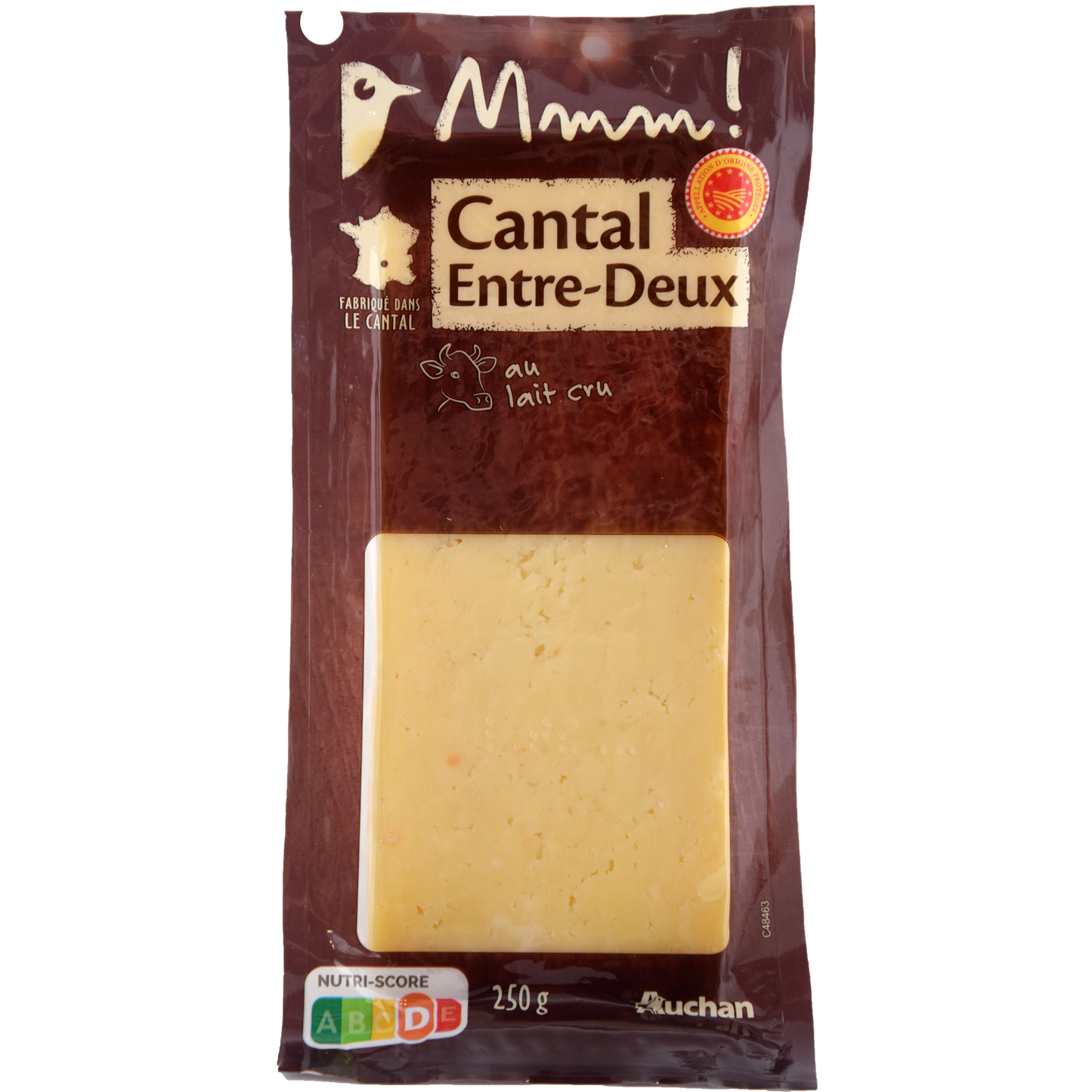 Auchan Prémium MMM! Cantal közepesen hosszú ideig érlelt sajt OEM 250 g