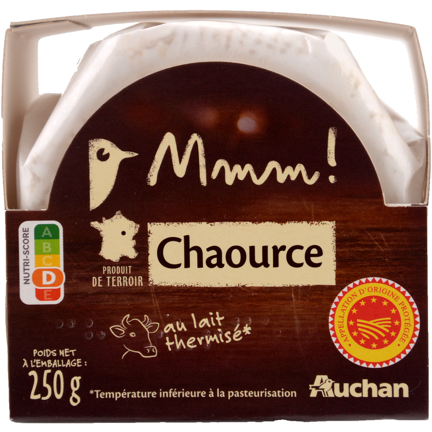 Auchan Prémium MMM! Chaource Fehér nemespenésszel érlelt sajt OEM 250 g