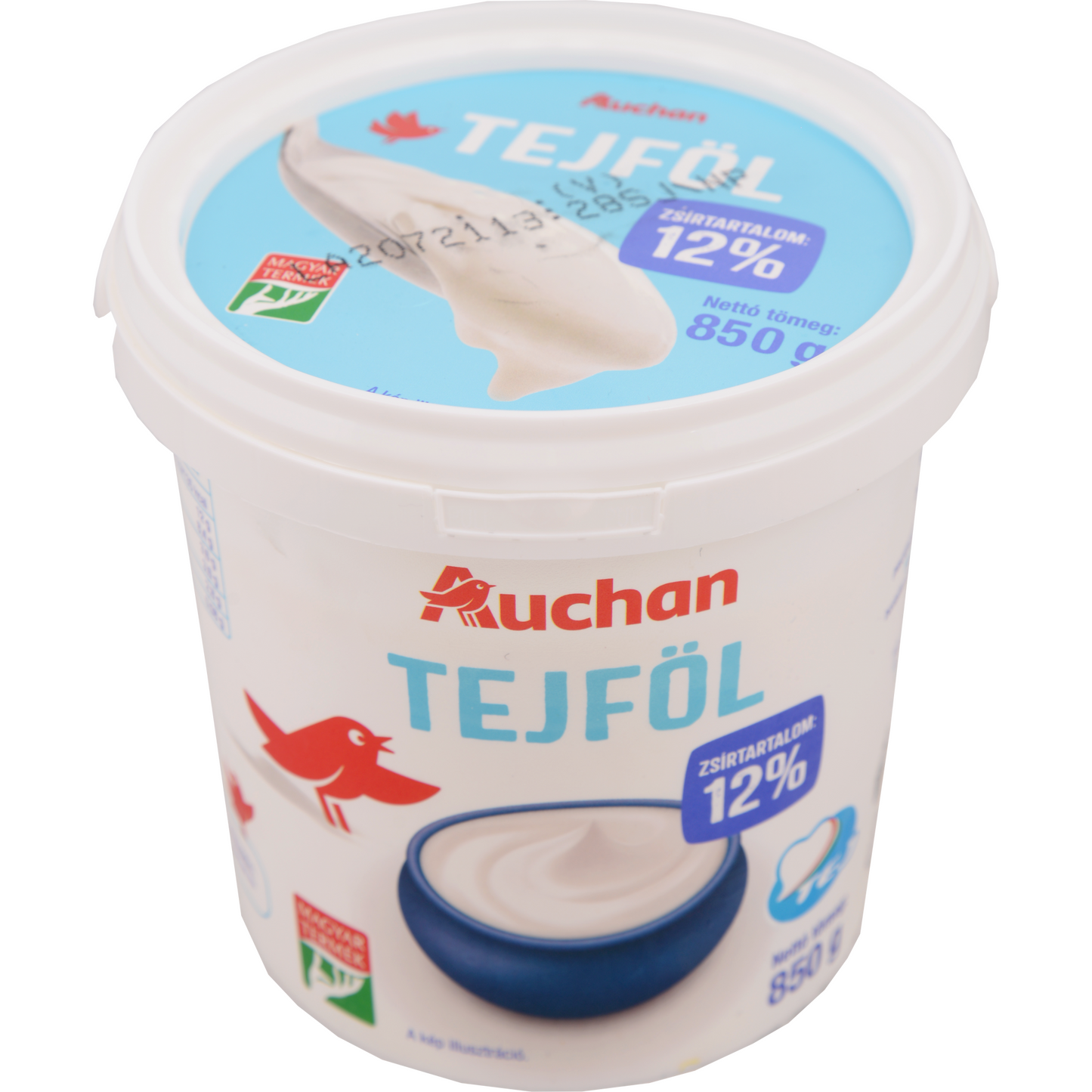 Auchan Kedvenc tejföl 12% 850 g
