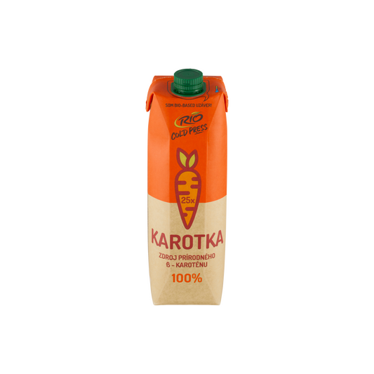 RIO 100% sárgarépalé közvetlenül préselt 1 l