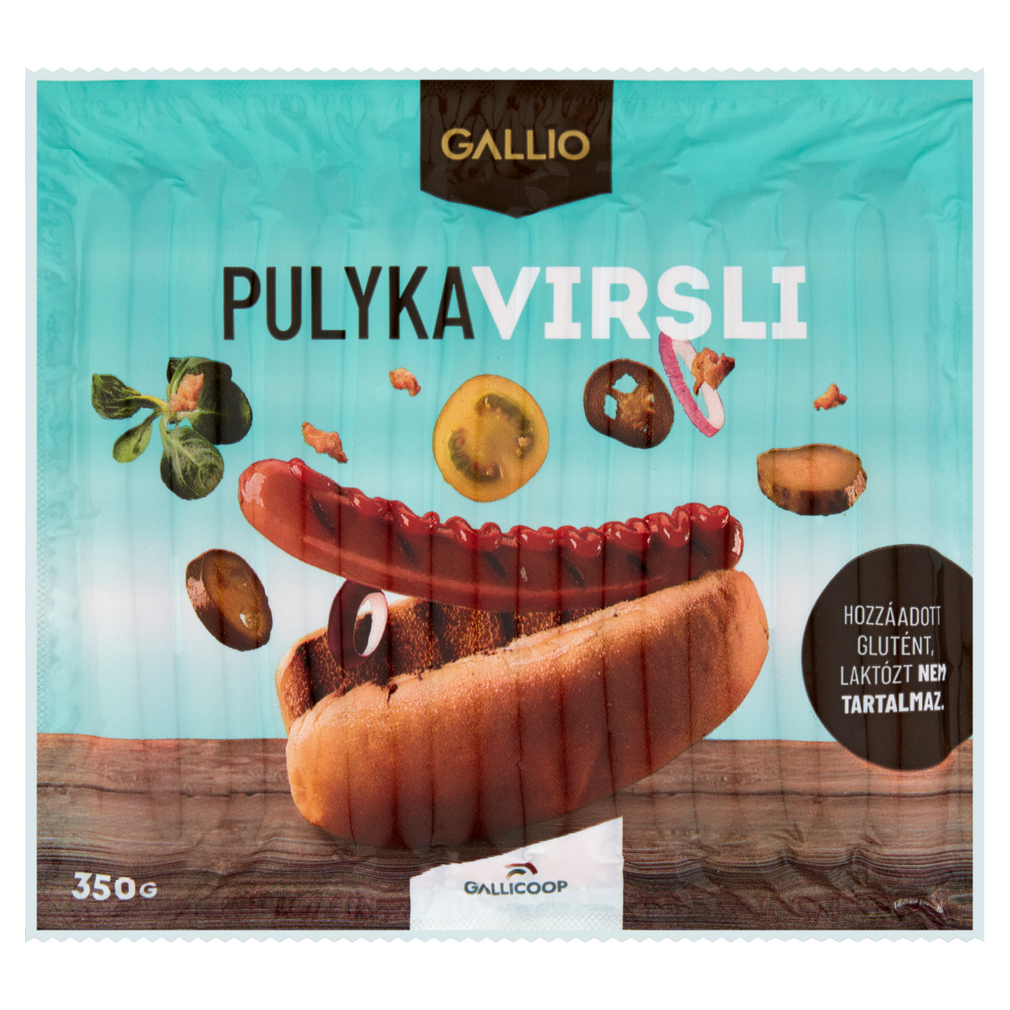 Gallio pulyka virsli 350 g