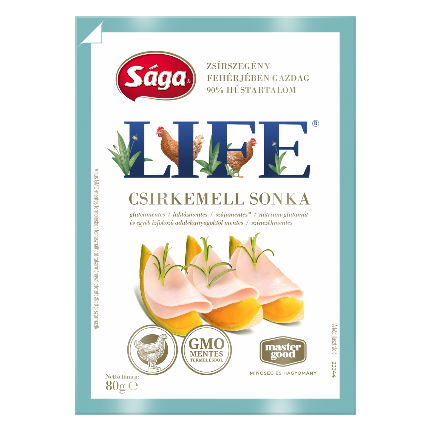 Master Good Life szeletelt csirkemell sonka 80 g