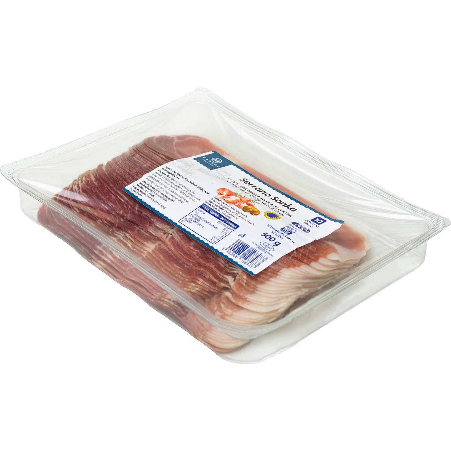 Madeco szeletelt Serrano sonka 500 g