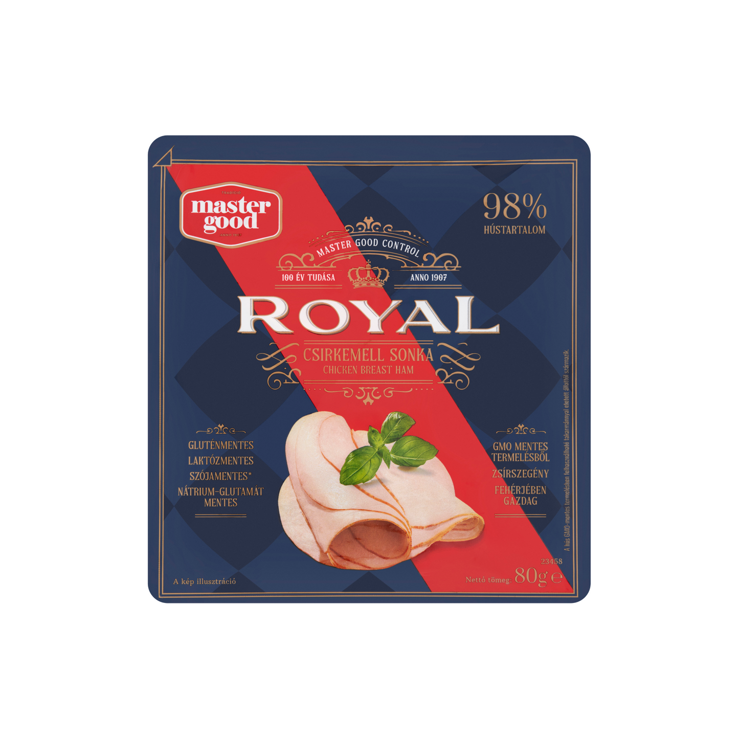 Master Good Royal szeletelt csirkemell sonka 80 g