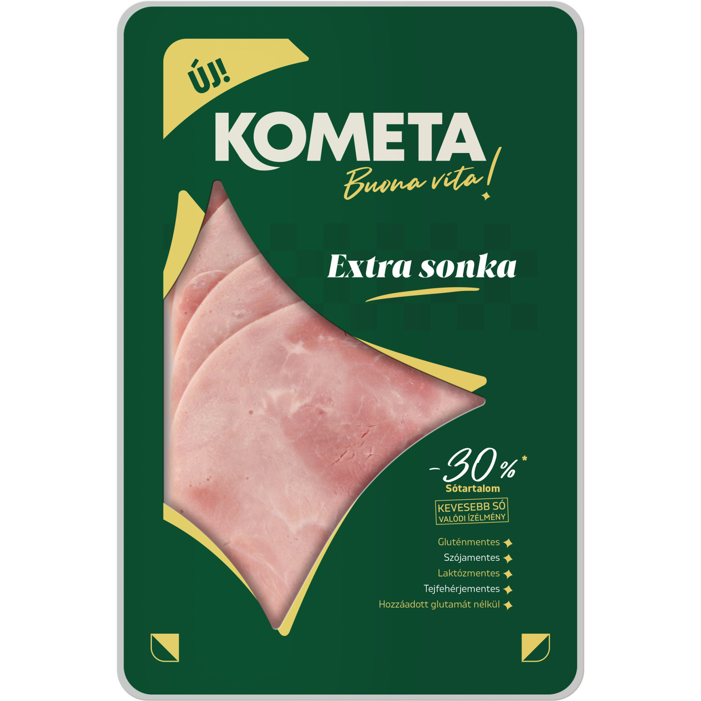 Kometa szeletelt extra sonka 80 g