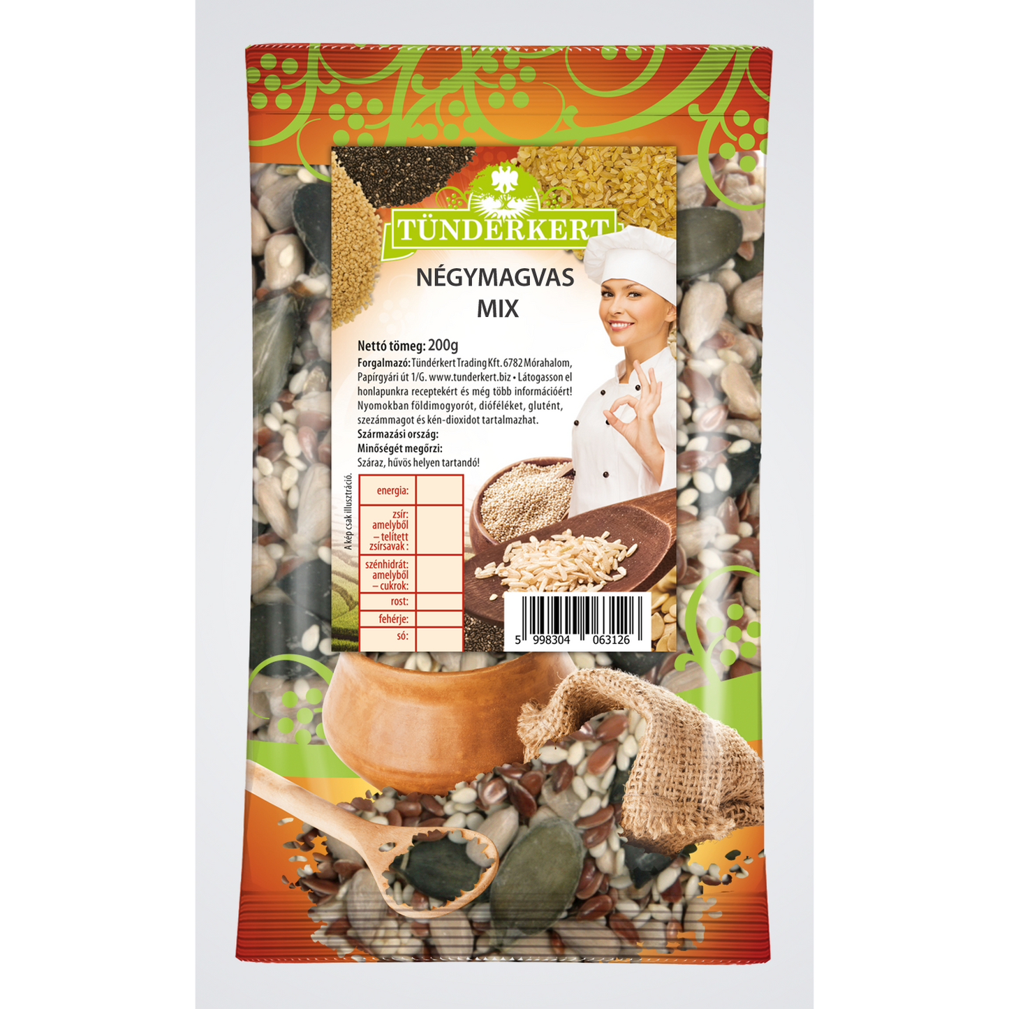Tündérkert Négymagvas Mix 200g