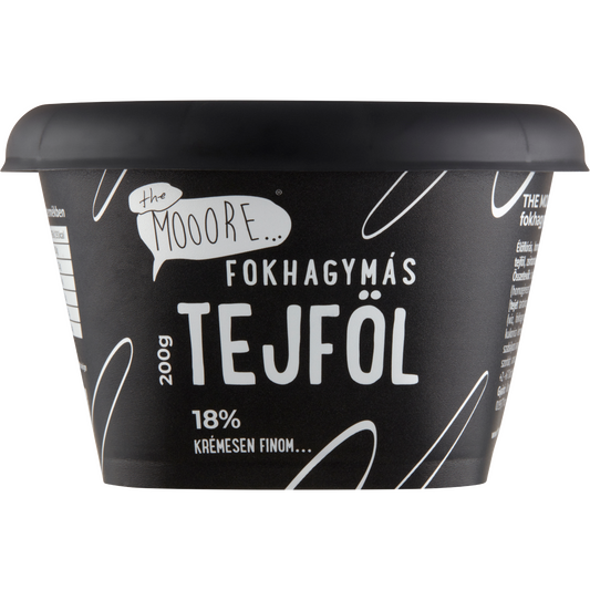 The Mooore fokhagymás tejföl 18% 200 g