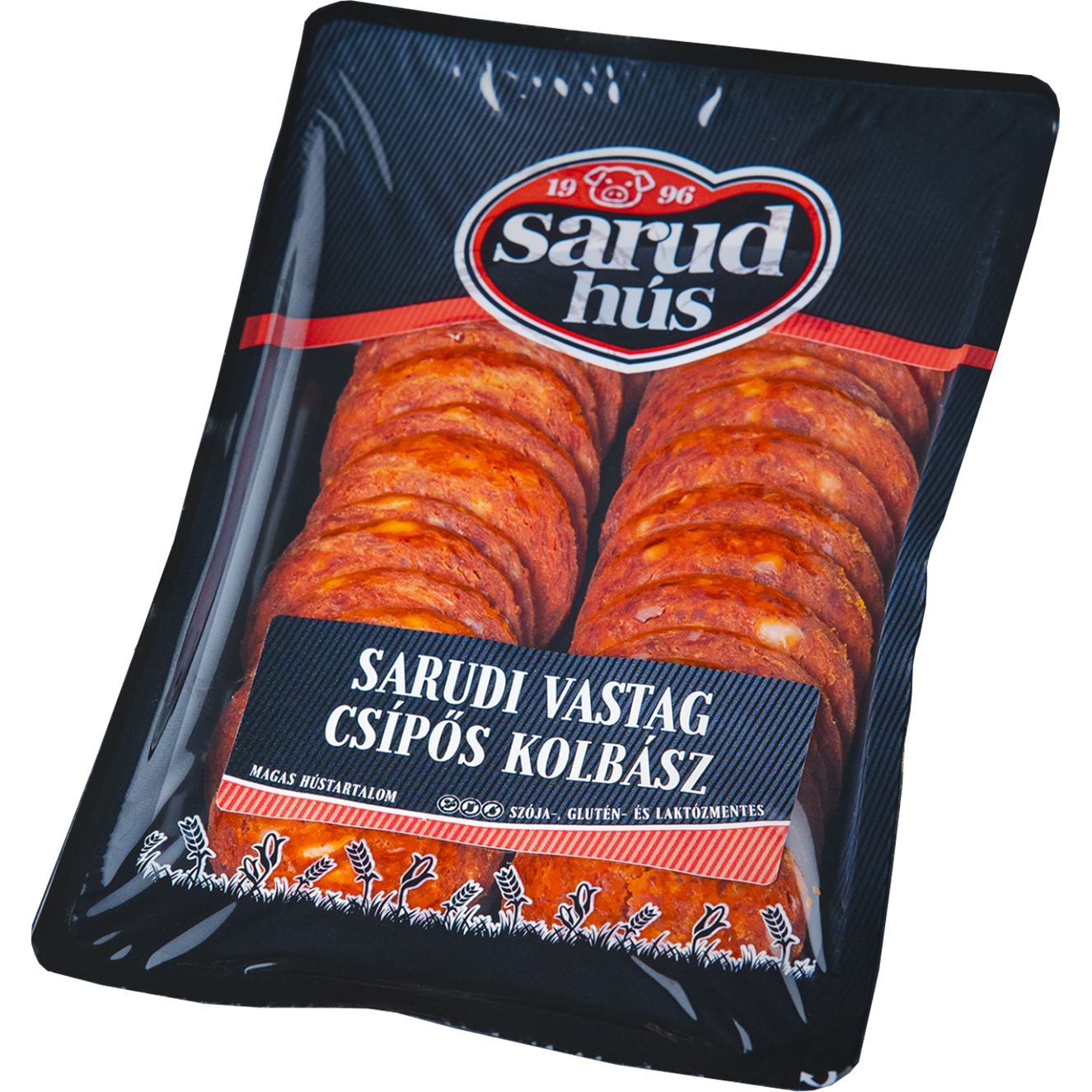Sarudi Vastag csípős kolbász szeletelt 100 g