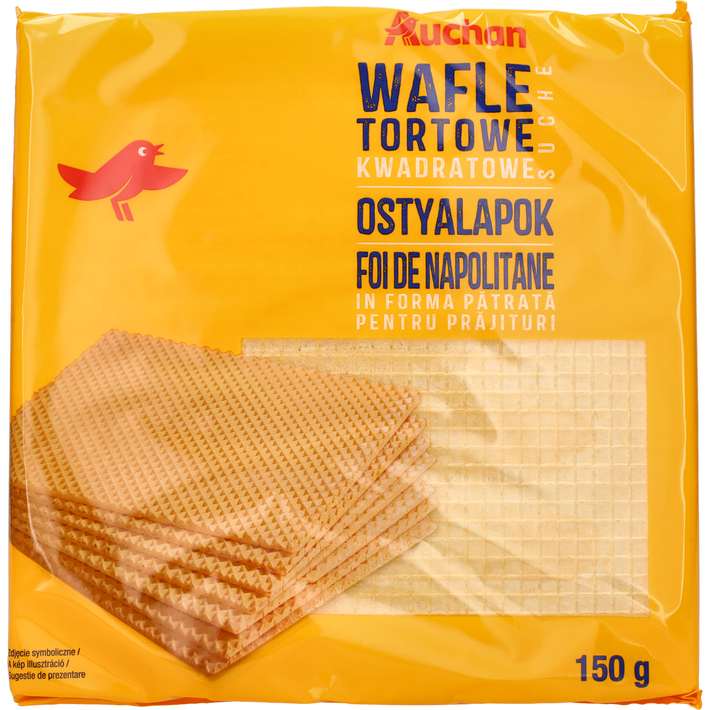 Auchan Kedvenc ostyalap 150g