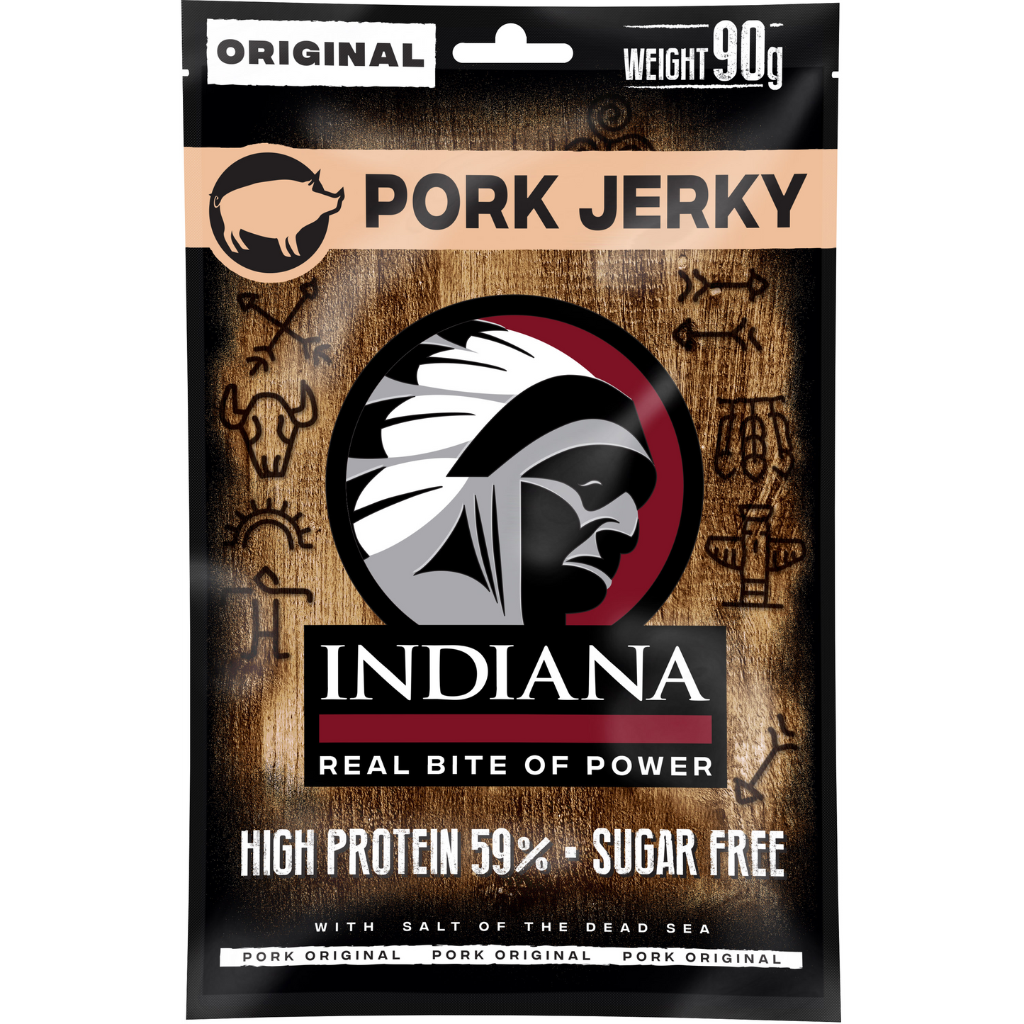 Indiana Jerki sertéshúsból eredeti íz 25g