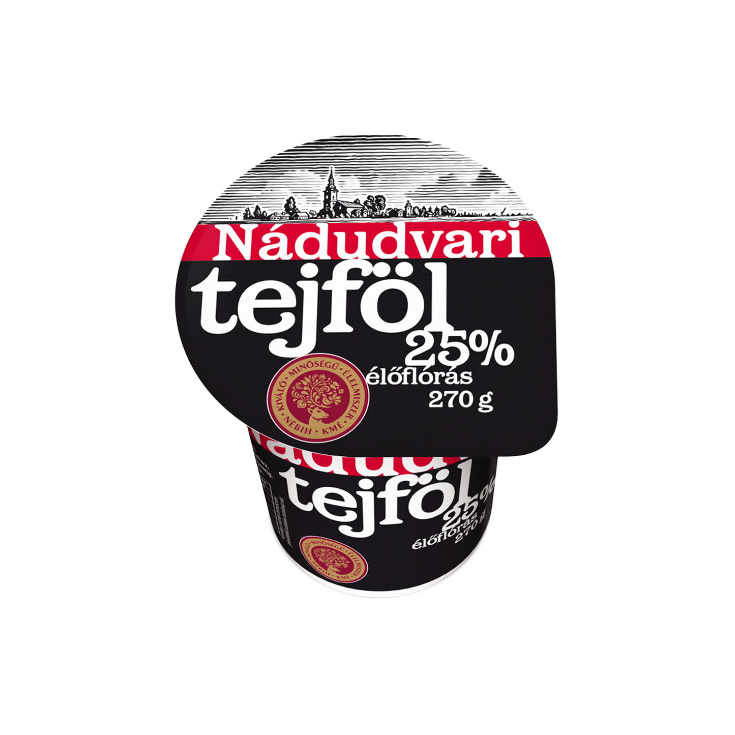 Nádudvari élőflórás tejföl 25% 270 g