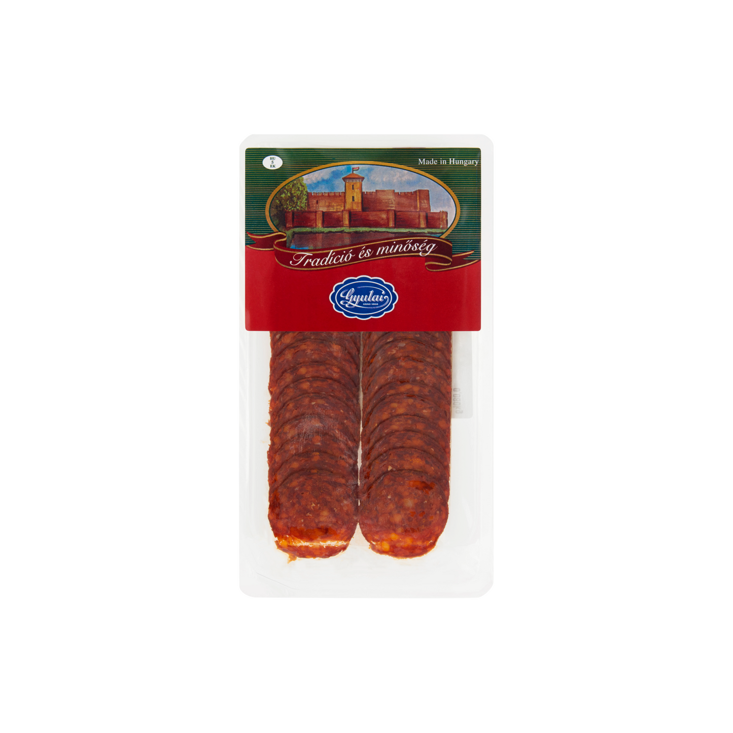 Gyulai szeletelt paprikás szalámi 80 g