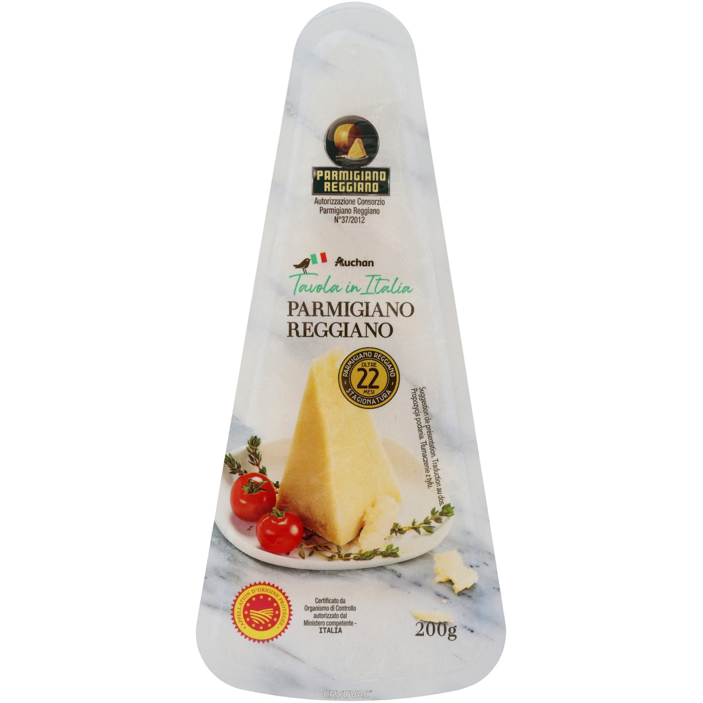 Auchan Kedvenc Tavola in Italia Parmigiano Reggiano 200 g
