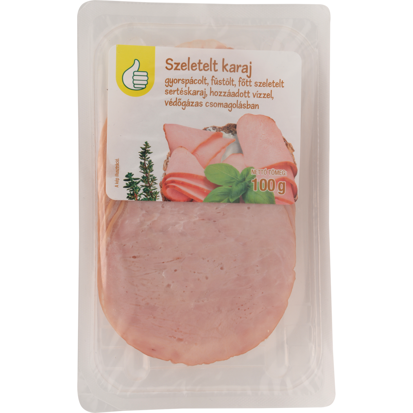 Auchan Tipp Szeletelt karaj 100 g
