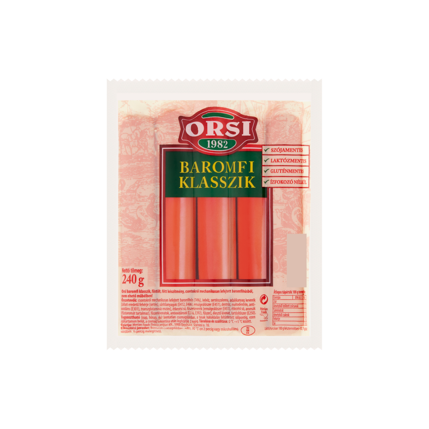 Orsi baromfi klasszik 240 g