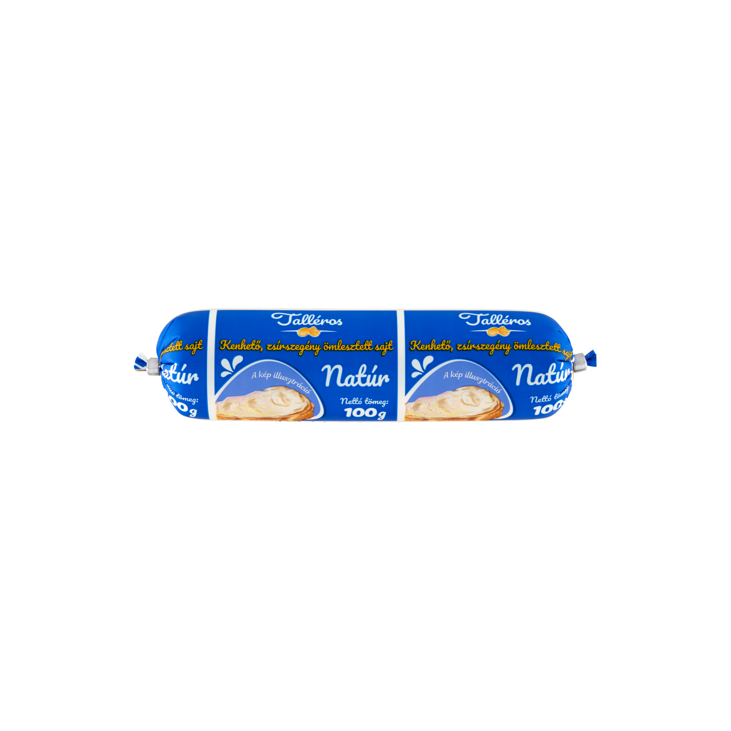 Talléros natúr, kenhető, zsírszegény ömlesztett sajt 100 g