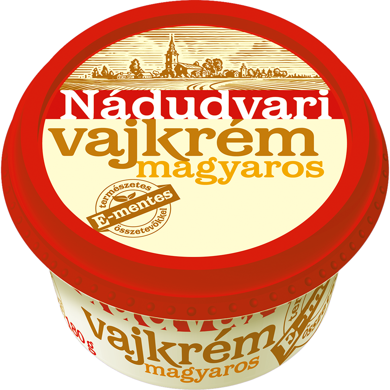 Nádudvari E-mentes magyaros vajkrém 180 g