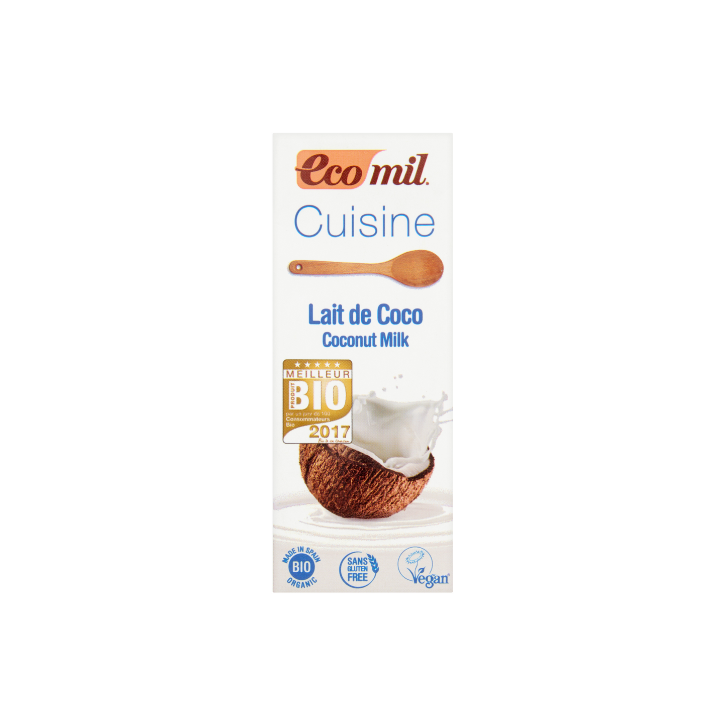 EcoMil Cuisine UHT konyhai alapanyag kókuszból 200 ml