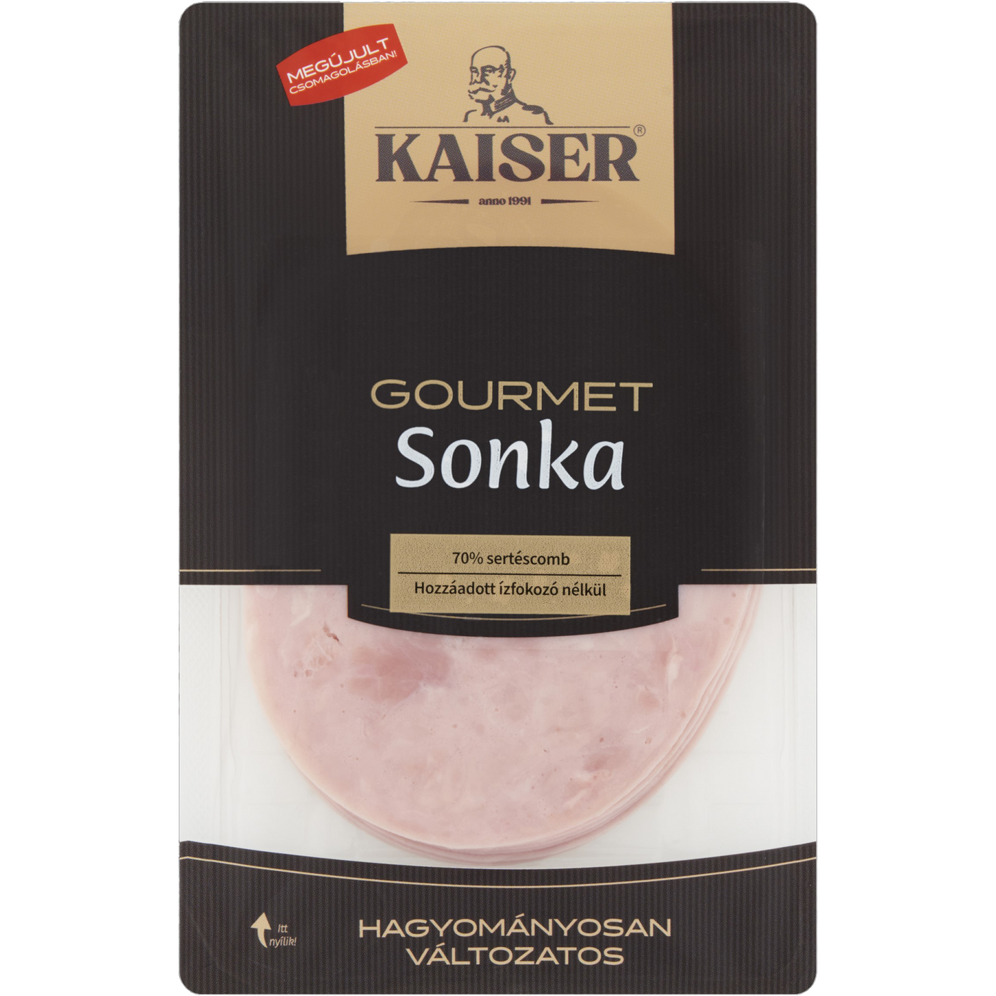 Kaiser szeletelt Gourmet sonka 100 g