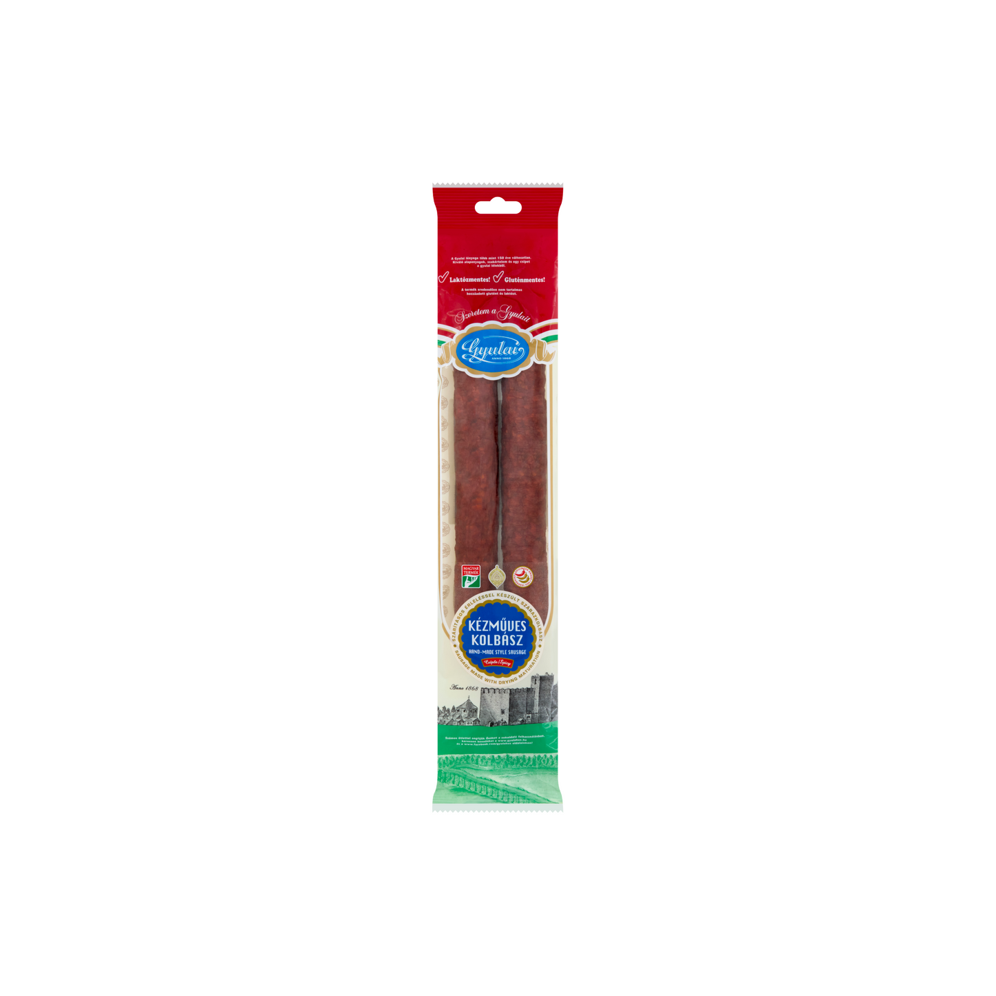 Gyulai kézműves csípős vékonykolbász 400 g