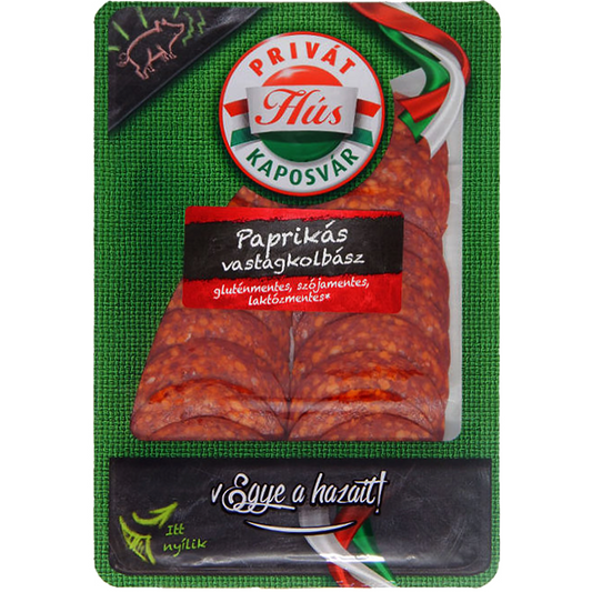 Privát Hús szeletelt paprikás vastagkolbász 60 g