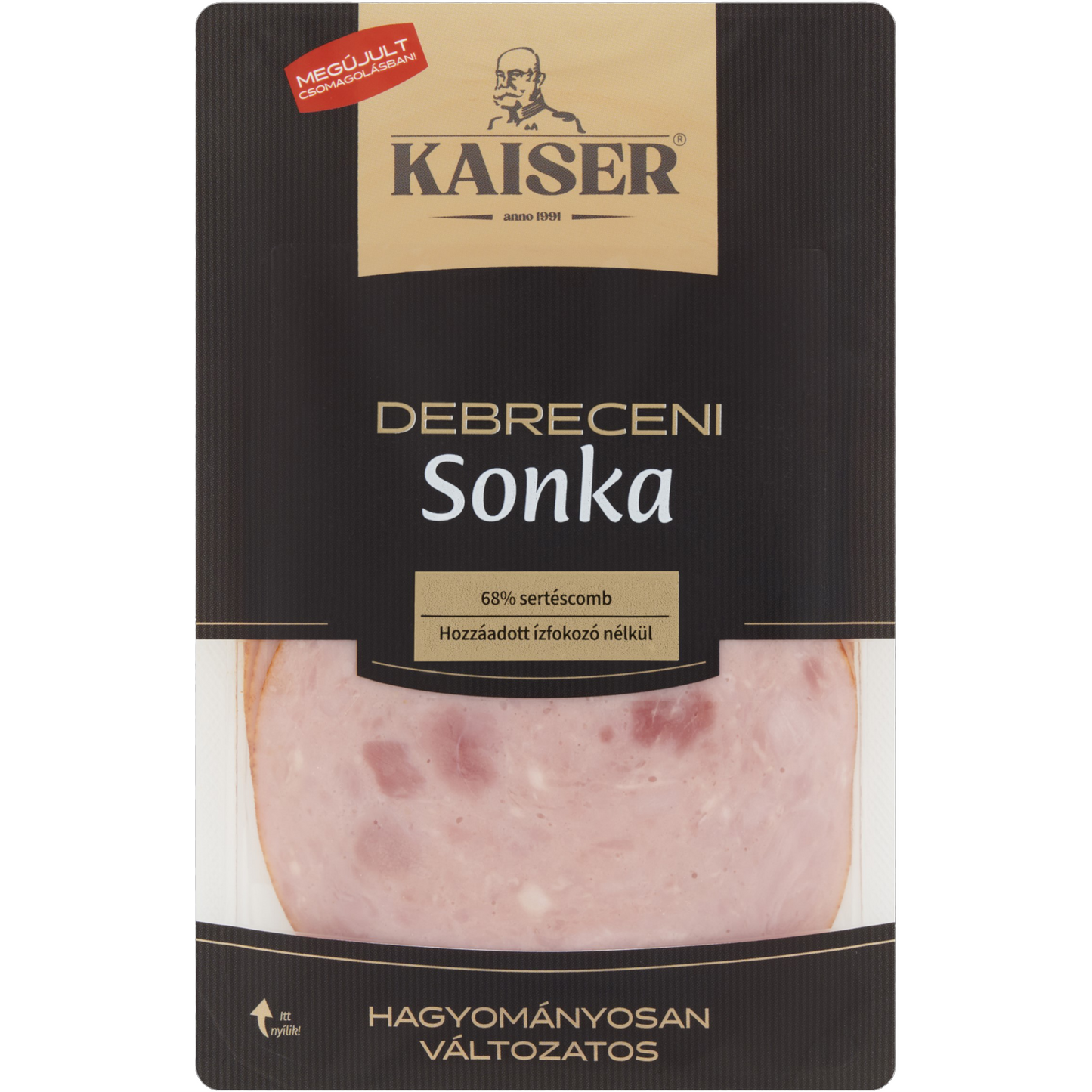 Kaiser szeletelt debreceni sonka 100 g