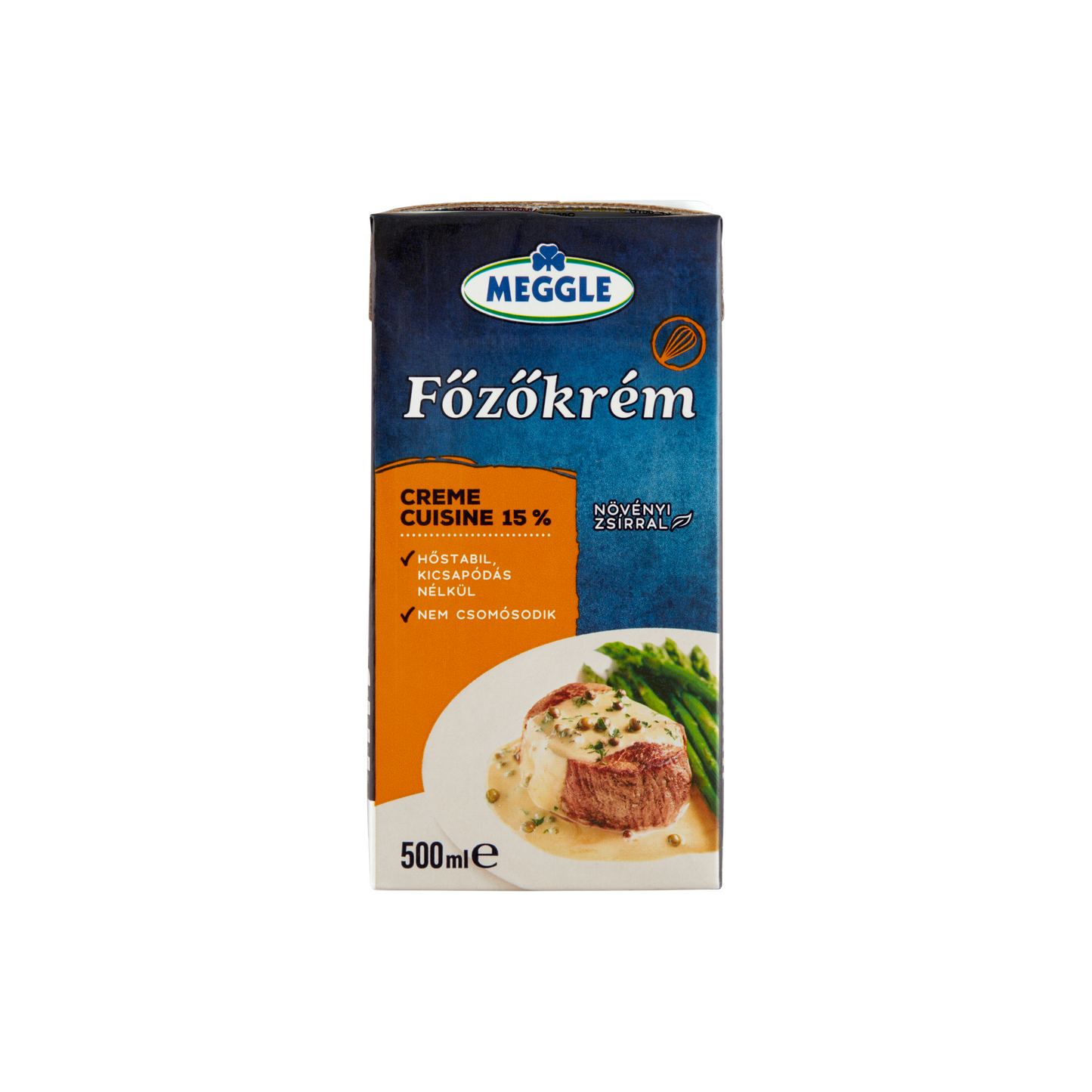 Meggle Creme Cuisine UHT főzőkrém növényi zsírral 15% 500 ml