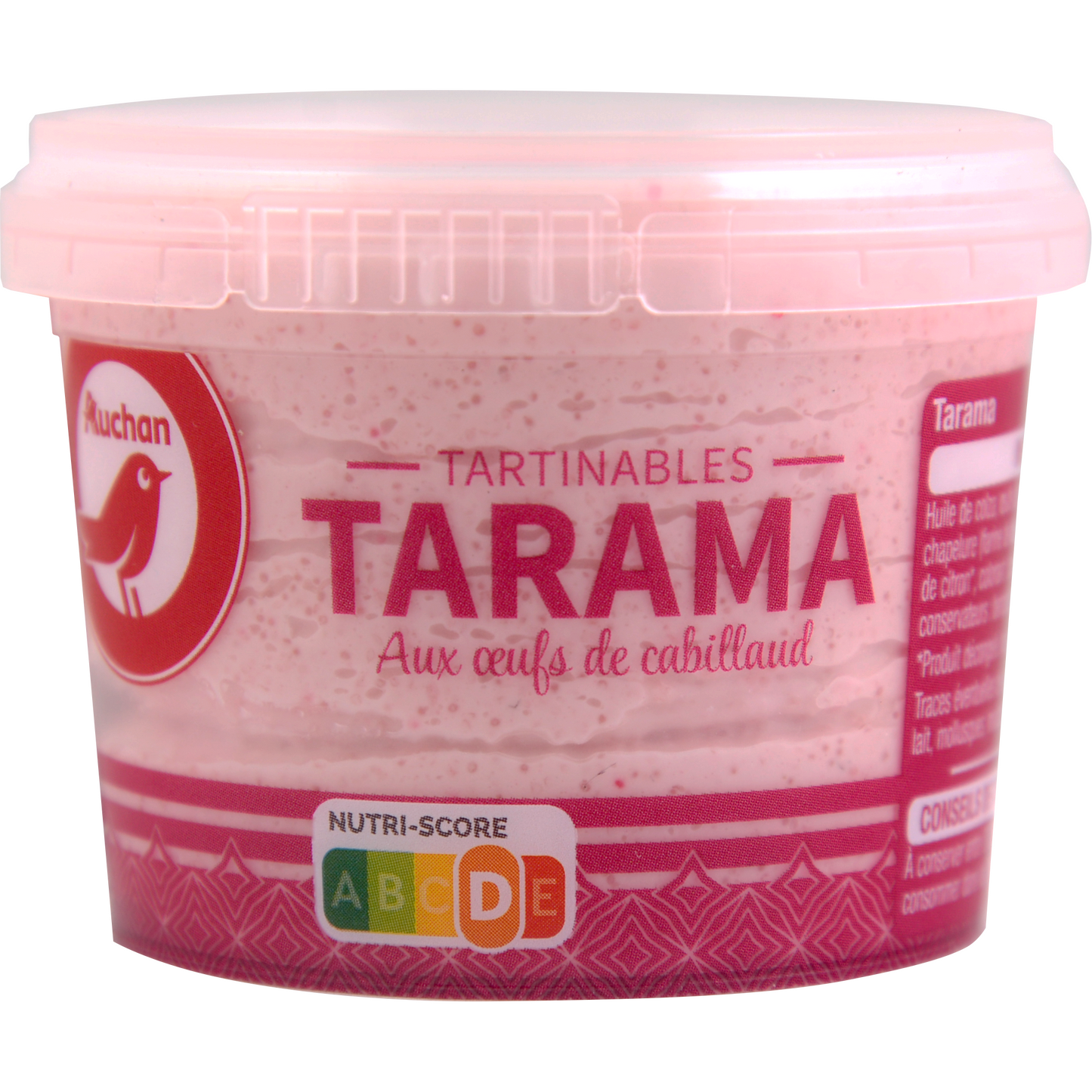 Auchan Kedvenc Tarama krém tőkehal ikrából 100 g