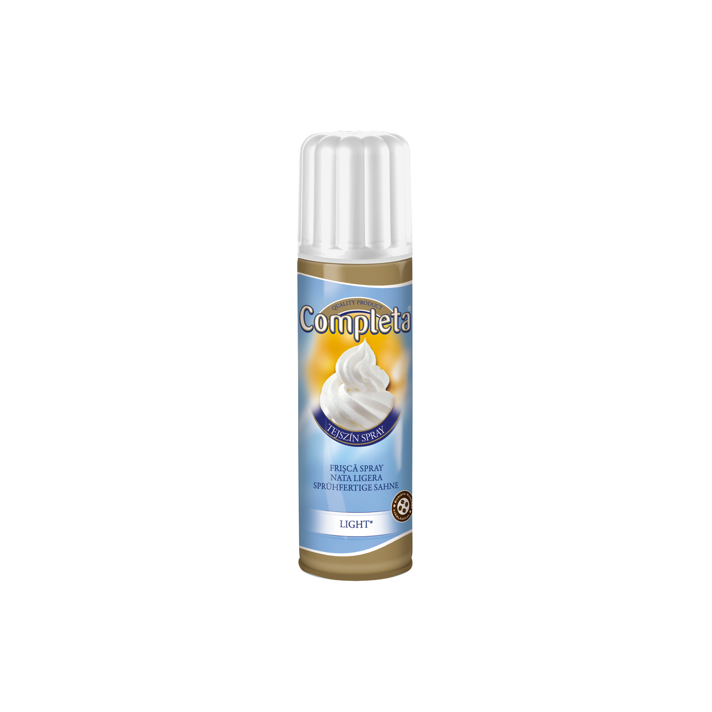 Completa Light UHT cukrozott tejszín spray 18% 250 ml