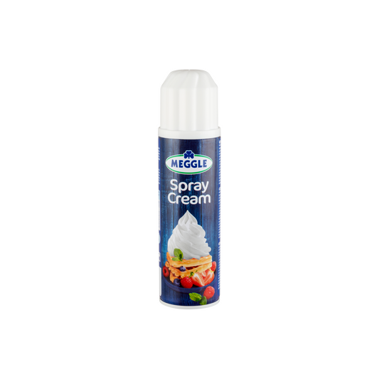Meggle UHT cukrozott tejszínhabspray vanília aromával 250 g