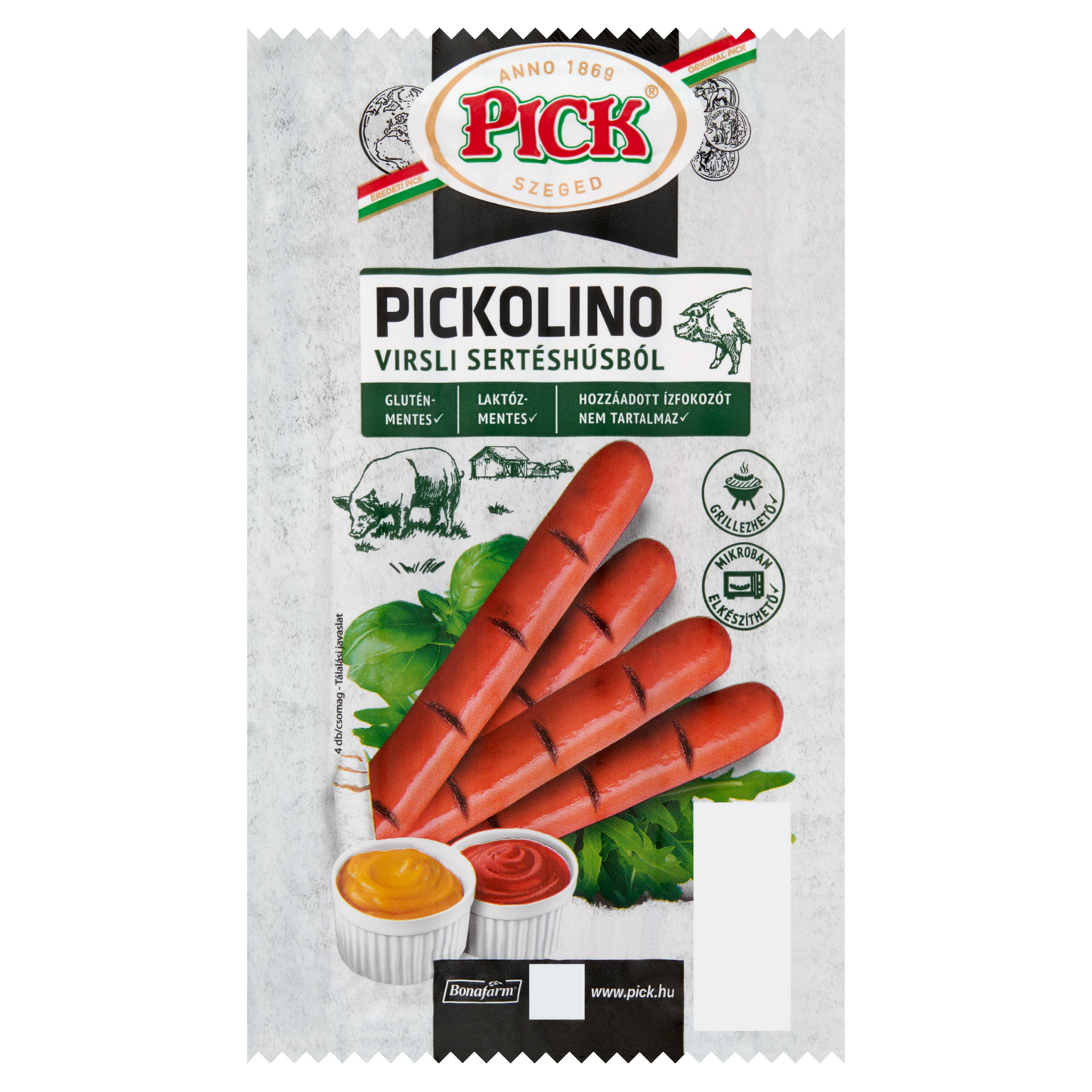 Pick Pickolino virsli sertéshúsból 140 g