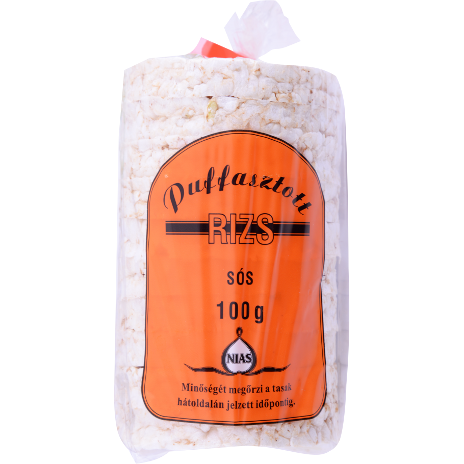 Puffasztott rizs sós 100 g
