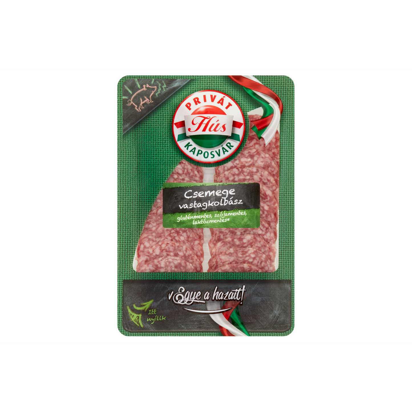 Privát Hús szeletelt csemege vastagkolbász 60 g