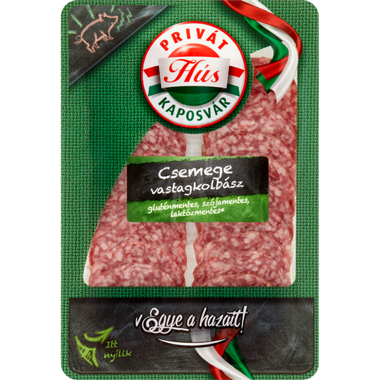 Privát Hús szeletelt csemege vastagkolbász 60 g