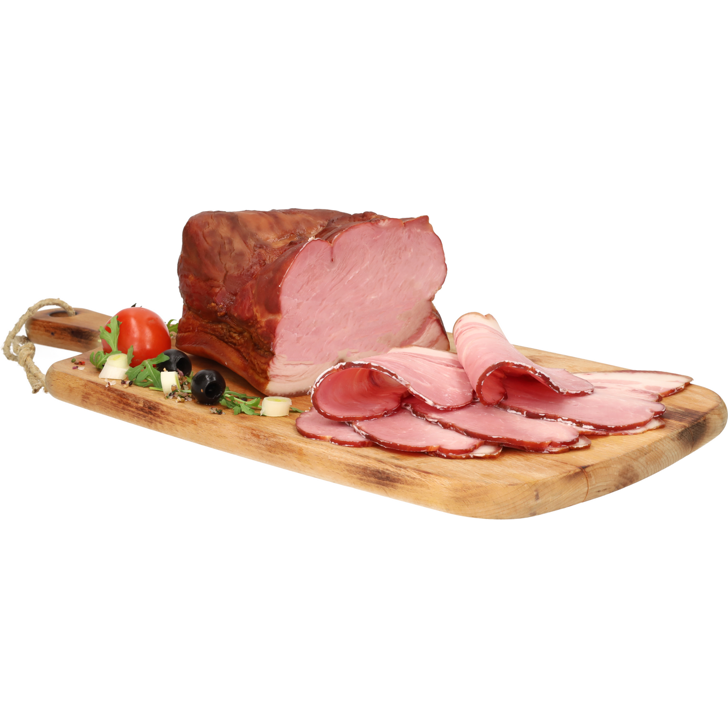 Bükkfán füstölt főtt frikandó sonka