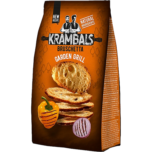 Krambals Bruschetta – Garden Grill Grillezett zöldség ízű pirított kenyérszelet