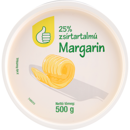 Auchan Tipp Margarin 25 % zsírtartalmú 500 g