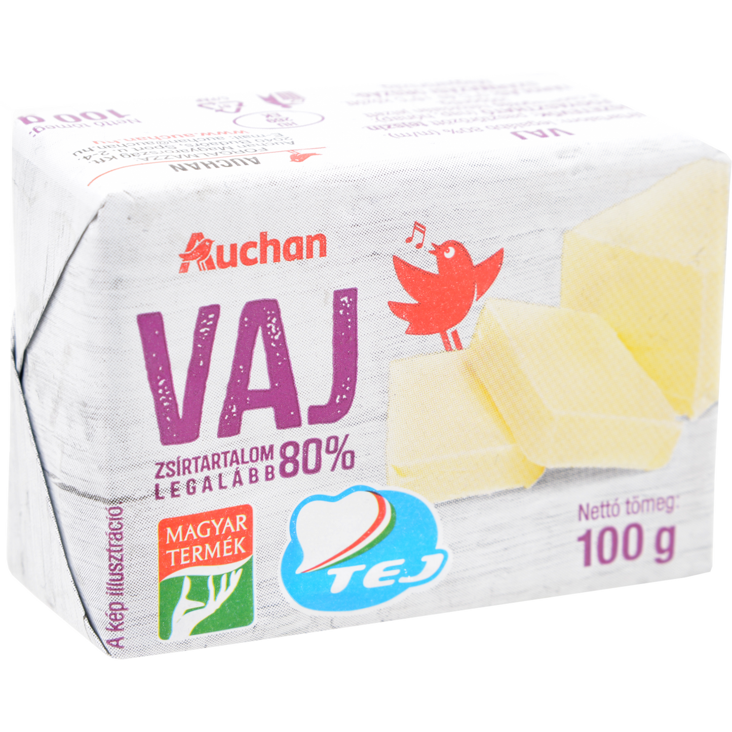 Auchan Kedvenc vaj 80% 100 g