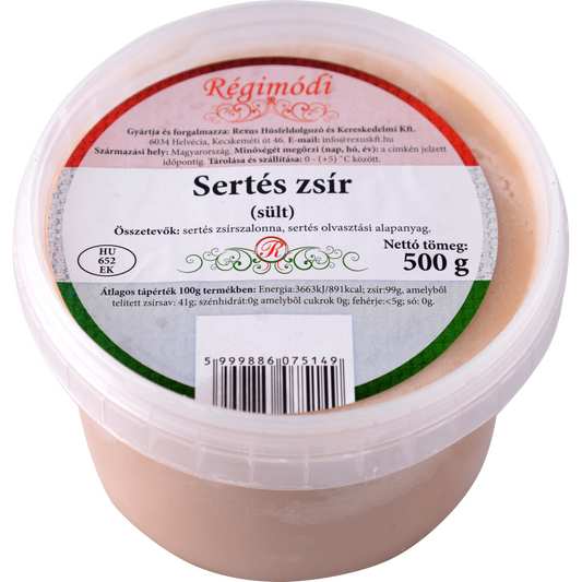Régimódi sertés zsír (sült) 500 g