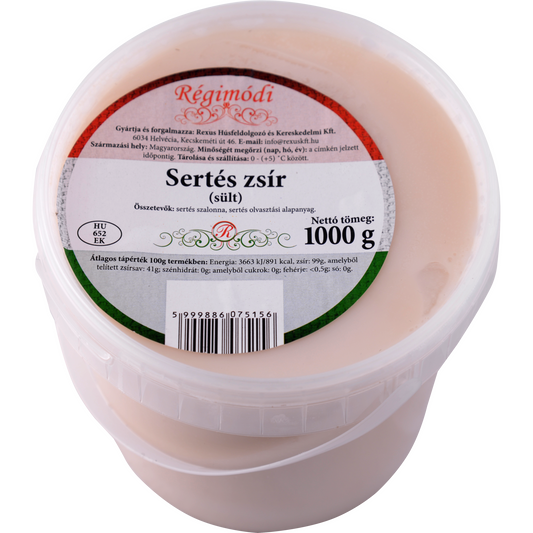 Régimódi sertés zsír (sült) 1 kg