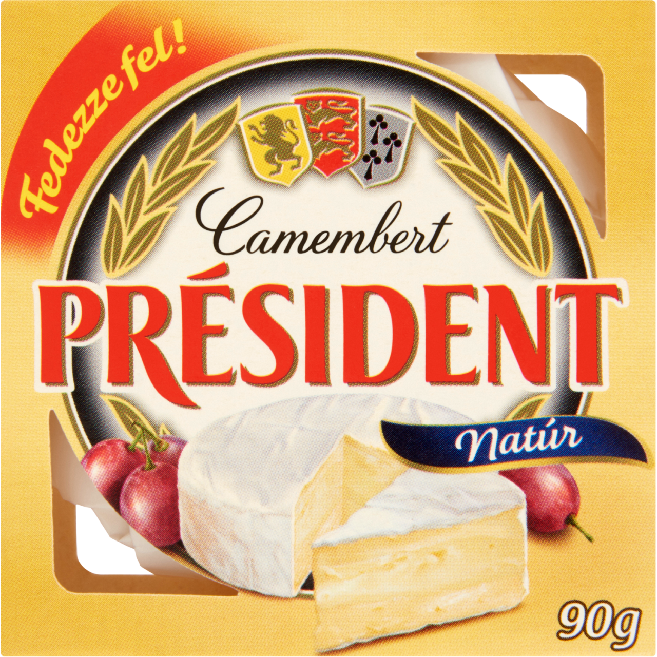Président natúr camembert sajt 90 g