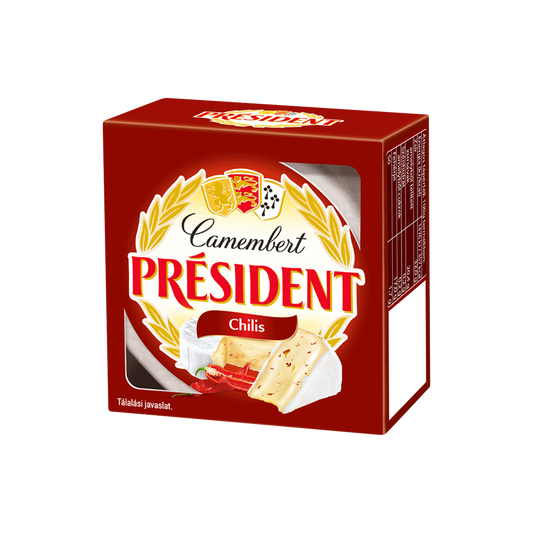 Président Camembert chilis zsírdús lágy sajt 90 g