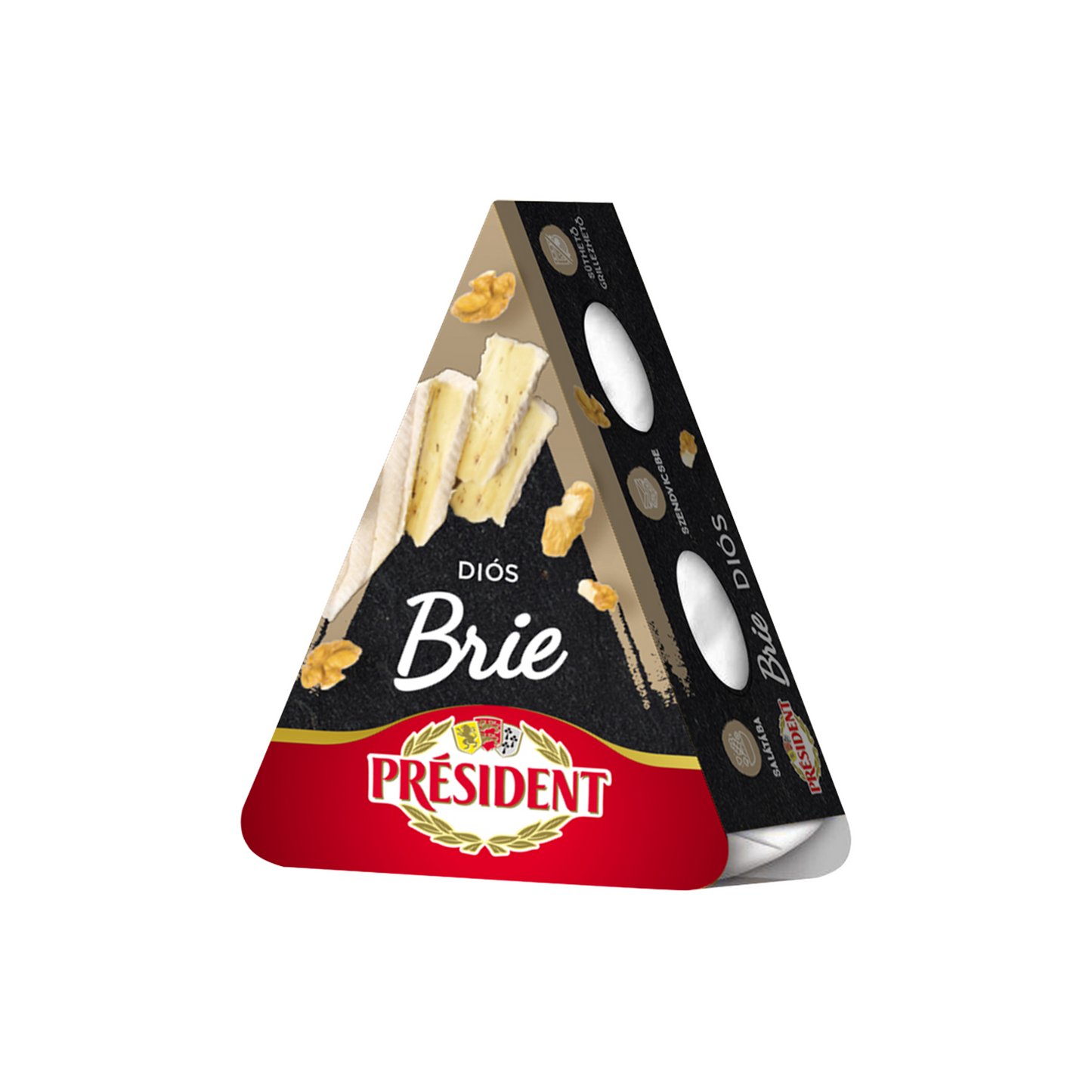 Président Brie diós, zsírdús sajt 125 g