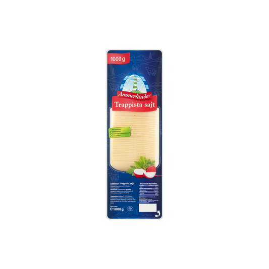 Ammerländer szeletelt trappista sajt 1000 g