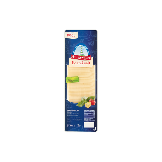 Ammerländer szeletelt edámi sajt 1000 g