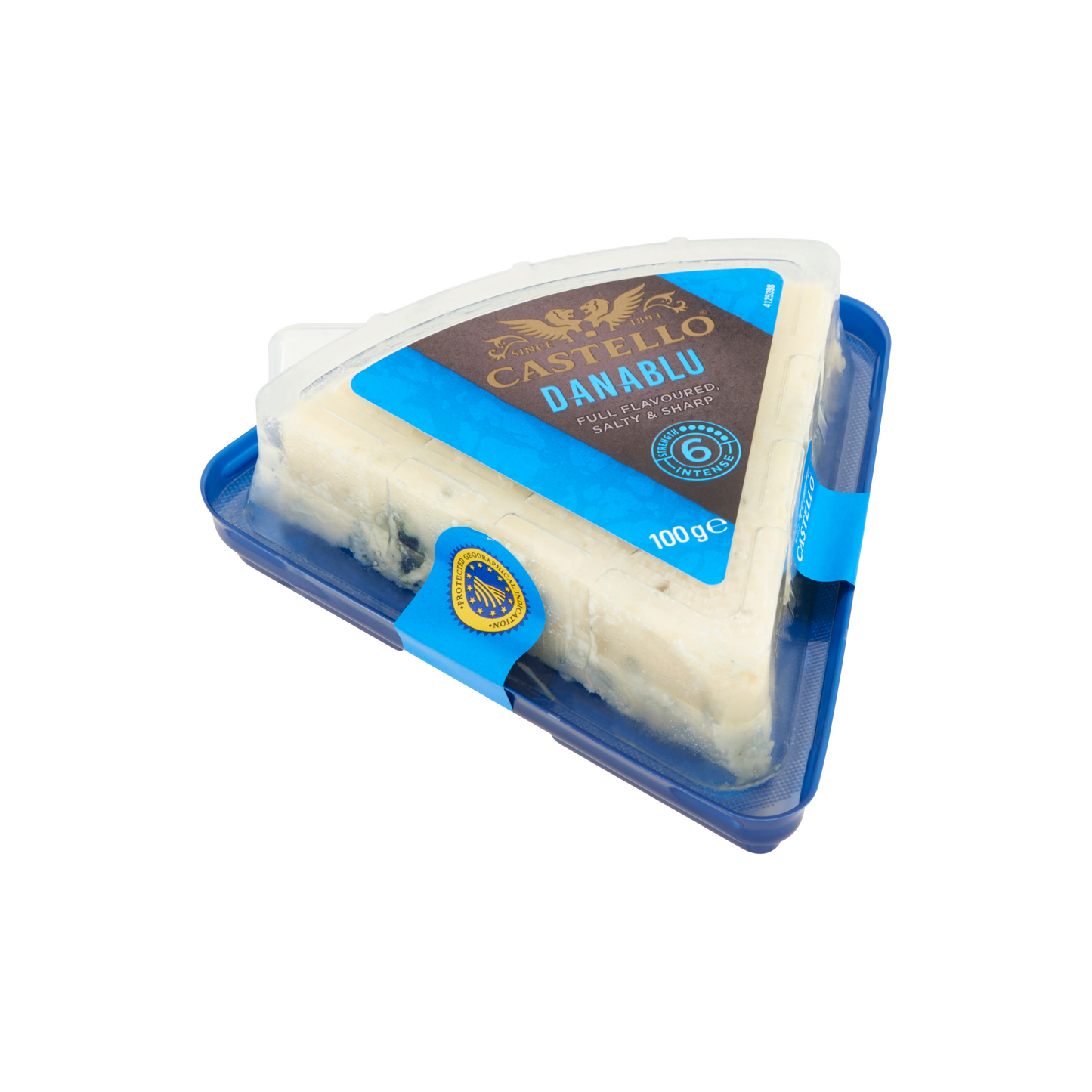 Castello Danablu 50+ dán zsírdús, kékpenésszel érő félkemény sajt 100 g